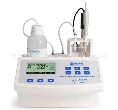 哈納HI84502 總酸度滴定 酸度測定儀（適用葡萄酒行業(yè)）HI84102