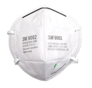 3M 9002折叠头戴式防护口罩（环保包装）