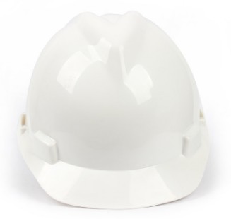 梅思安 9121418标准型ABS白色安全帽轻旋风帽衬针织布吸汗带D型下颌带